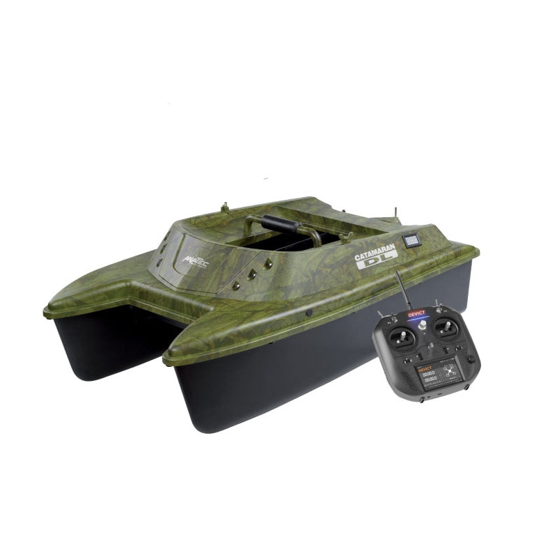 Bateau amorceur Anatec Catamara DL OAK Télécommande DE-SR07