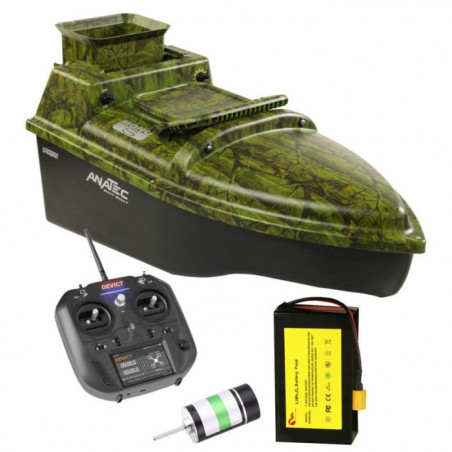 Bateau amorceur Anatec Monocoque S OAK Batterie Lithium Moteur Brushless DE-SR07