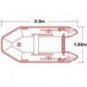 Bateau JRC Extreme TX 330