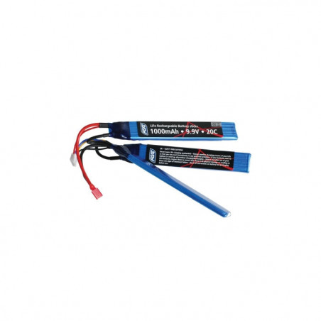Batterie ASG Li-Fe 9.9V 1000mAh TP - 3 Sticks