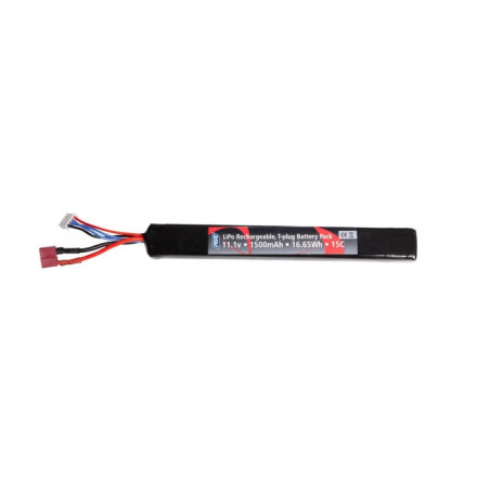 Batterie ASG Li-Po 11.1V 1500mAh 16.65 wH T-Plug - 1 Stick