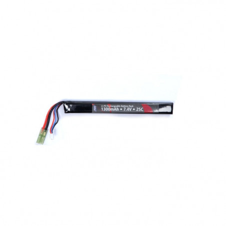 Batterie ASG Li-Po 7.4V 1300mAh - 1 Stick