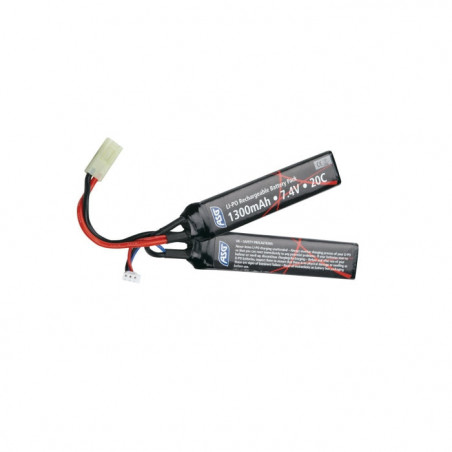 Batterie ASG Li-Po 7.4V 1300mAh - 2 Sticks