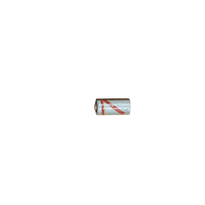 Batterie ASG Lithium CR123A - 3V