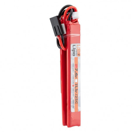 Batterie BO Manufacture 2 Sticks Lipo 2S 7.4V - 1300 mAh