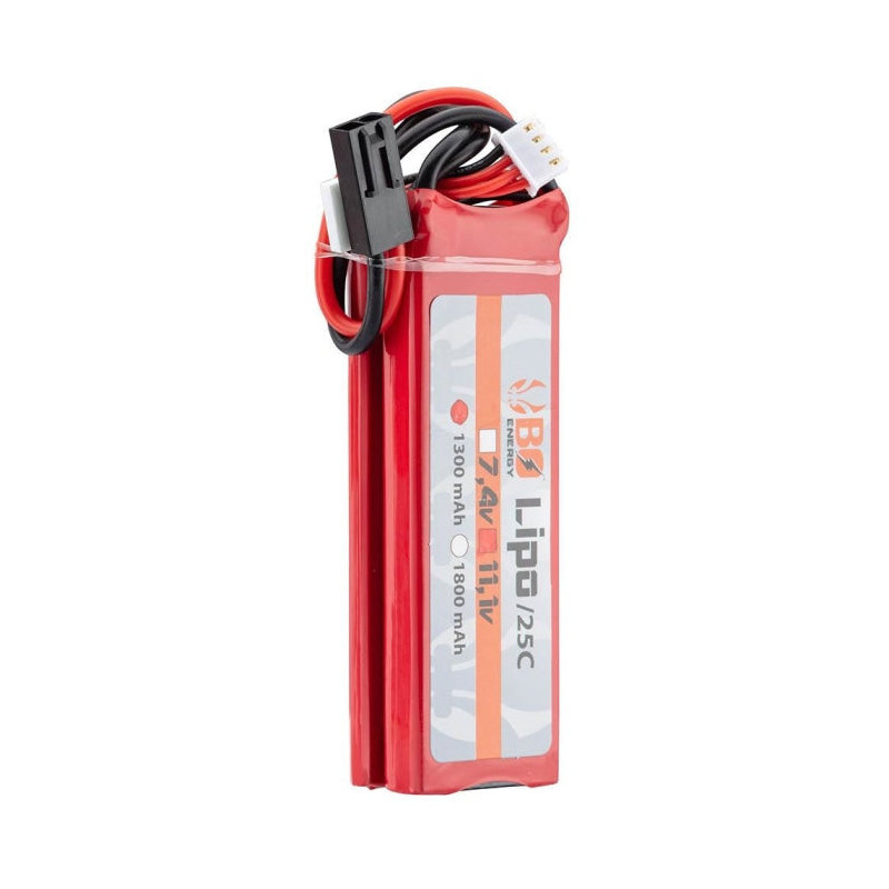 Batterie BO Manufacture 2 Sticks Lipo 3S 11.1V - 1300 mAh
