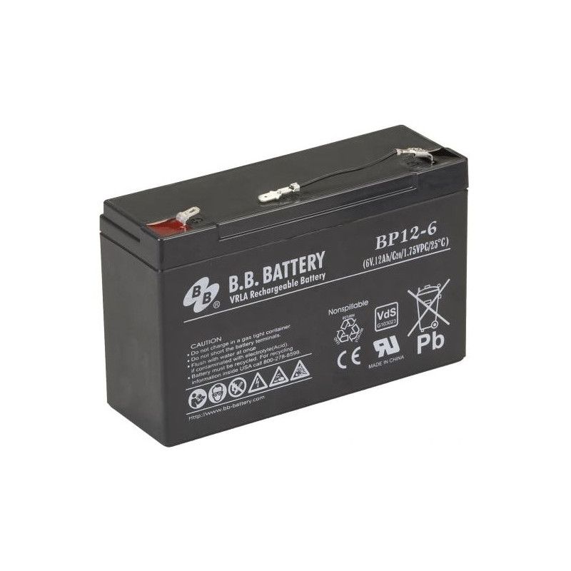 Batterie de Rechange Streamlight 6 Volt 50W Litebox et FireBox