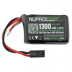 Batterie Li-Fe 9,9 v 1100...