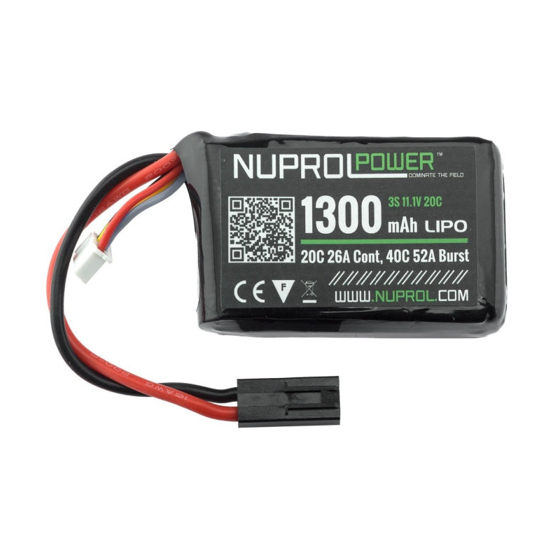 Batterie Li-Fe 9,9 v 1100 mah 20c slim stick