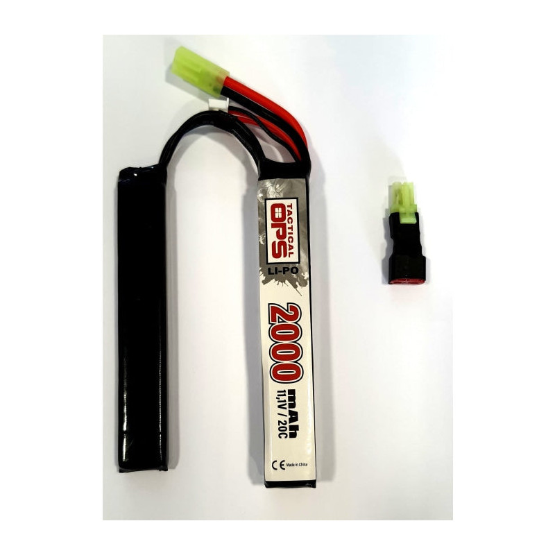 Batterie LI-PO Tacticalops - 11.1 V - 2000 mAh
