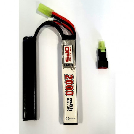 Batterie LI-PO Tacticalops - 11.1 V - 2000 mAh