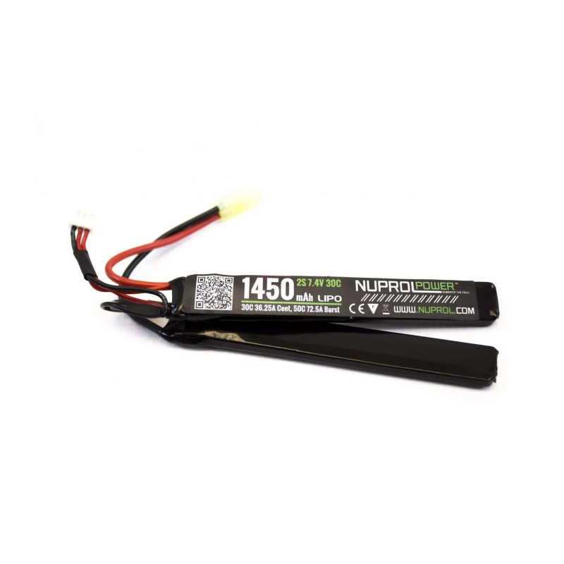 Batterie LiPo Nuprol - 2 éléments 7,4 v/1450 mAh 30C