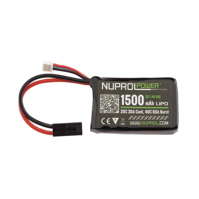 Batterie LiPo Nuprol - micro 7,4 v/1500 mAh