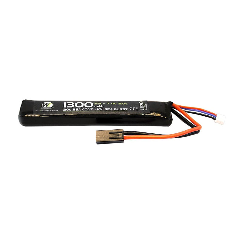Batterie LiPo stick Nuprol - 7,4 v/1300 mAh