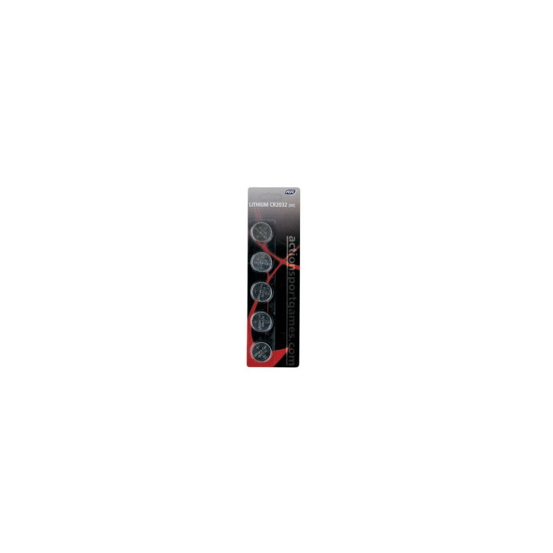 Batterie Lithium ASG CR2032 3V - 5pcs