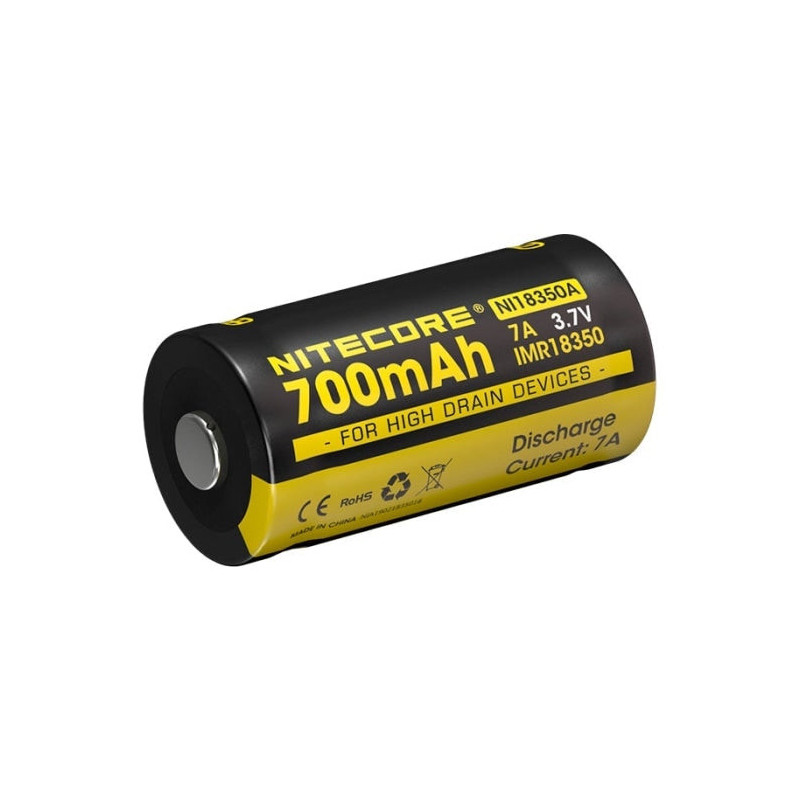 Batterie Nitecore IMR18350 - 700mAh