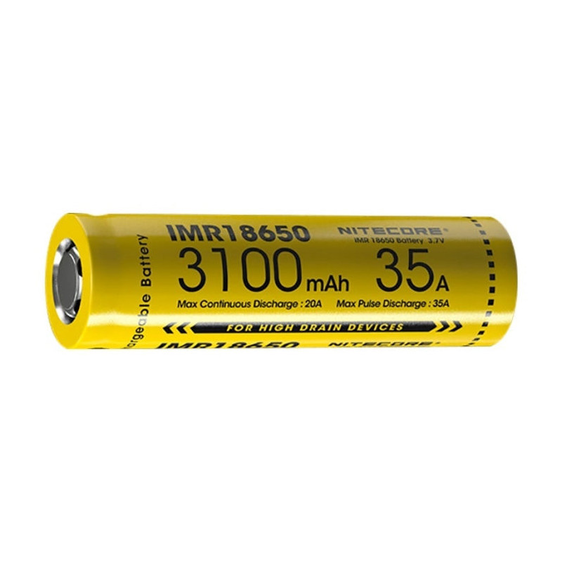 Batterie Nitecore IMR18650 - 3100mAh