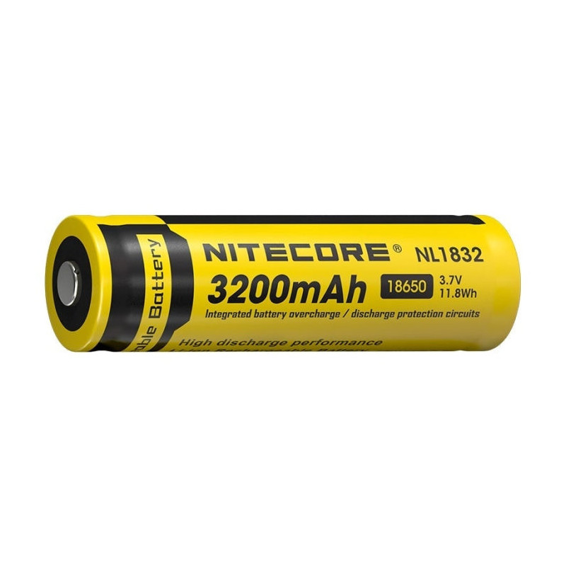 Batterie Nitecore Li-ion 18650 - 3200mAh
