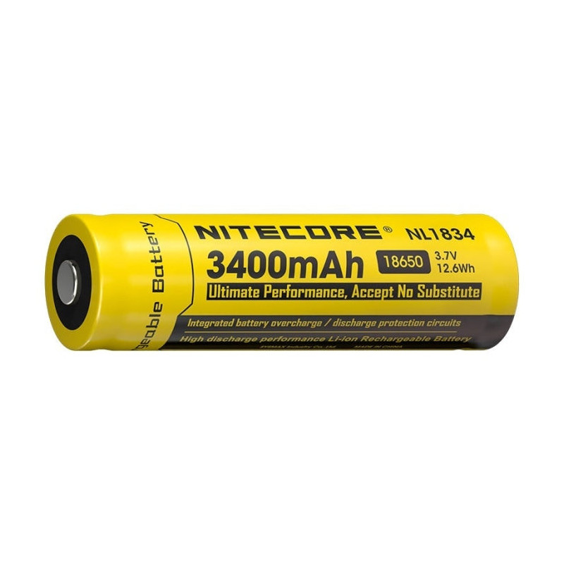 Batterie Nitecore Li-ion 18650 - 3400mAh