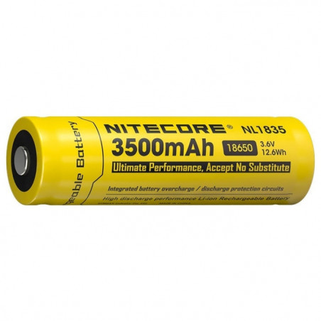 Batterie Nitecore Li-ion 18650 - 3500mAh