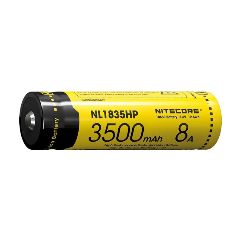 Batterie Nitecore Li-ion 18650 - 3500mAh - Décharge Rapide
