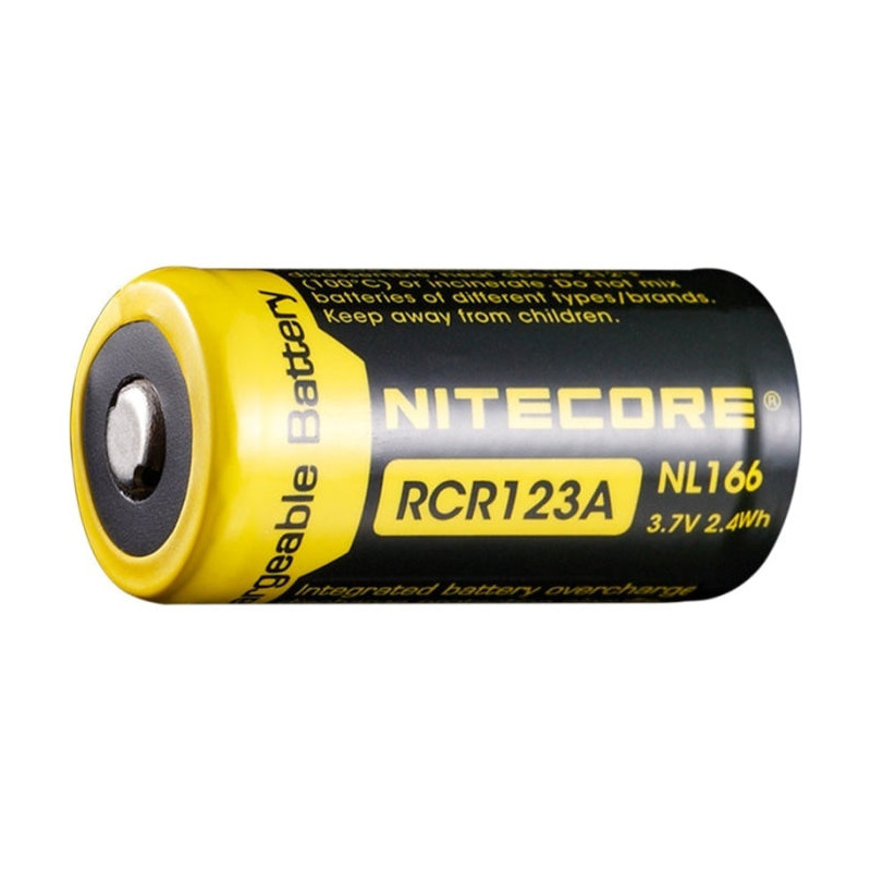 Batterie Nitecore Li-ion RCR123A
