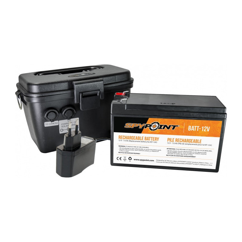 Batterie Streamlight 12 Volt - Chargeur et Boîtier