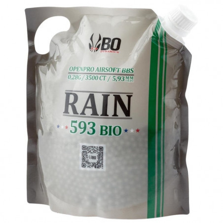 Billes airsoft BO Manufacture dynamics rain Bio - Diam. 6 mm
