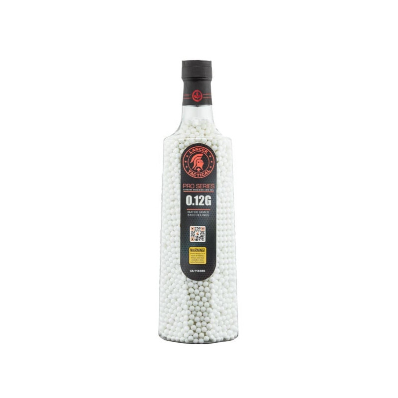 Billes Airsoft en bouteille Lancer Tactical - 6mm - 0.12g