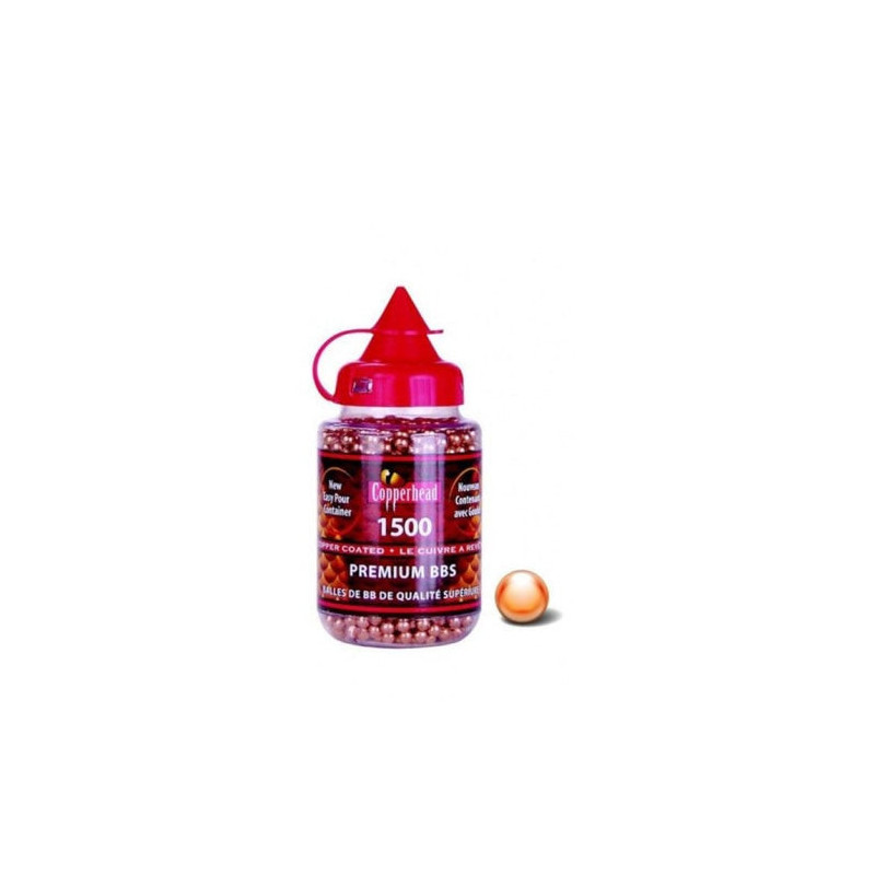Billes Bb's Crosman Acier Cuivrées Copperhead - Cal. 4.5