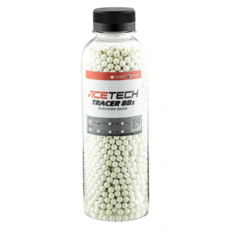 Billes BIO 0,20g x 2700 bouteille Tracer PLA Acetech Verte