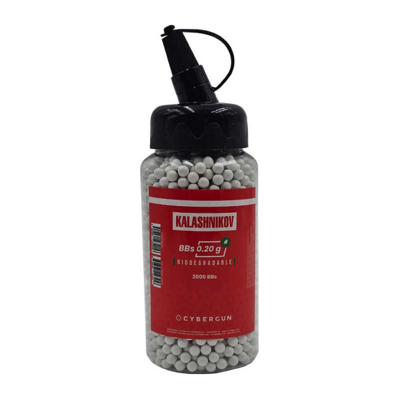 Billes BIO en bouteille Kalashnikov / C24