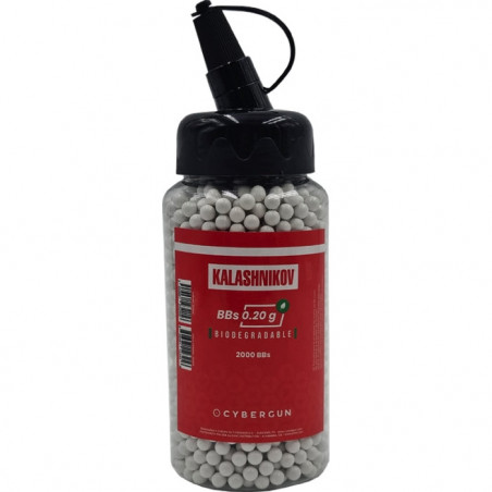 Billes BIO en bouteille Kalashnikov / C24