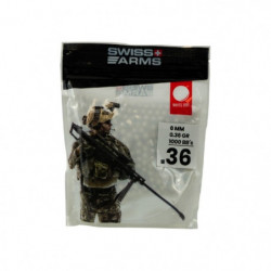 Billes blanches Swiss Arms...