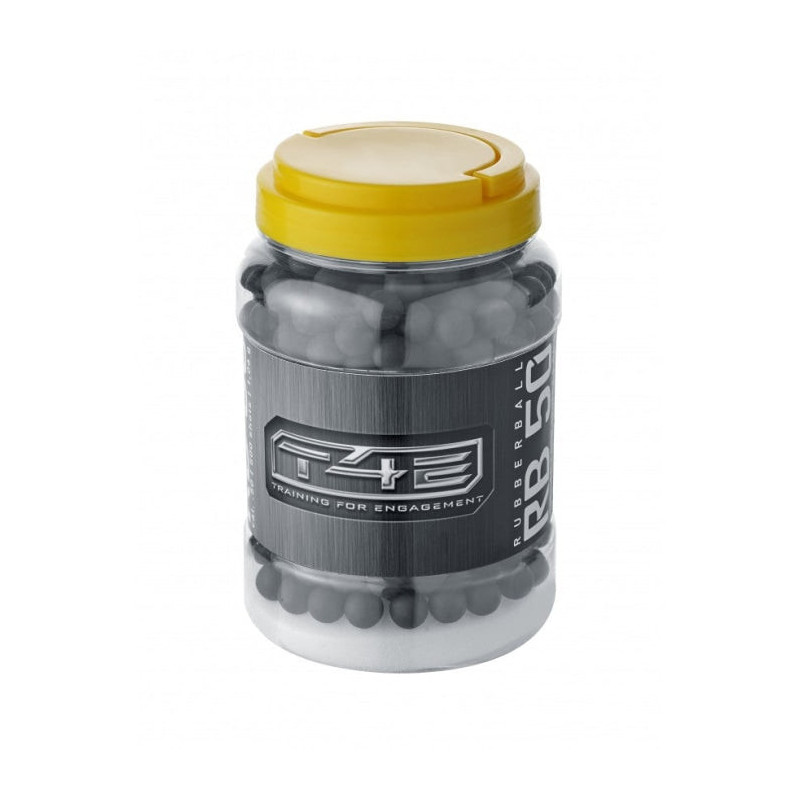 Billes caoutchouc - T4E - cal 50 x500