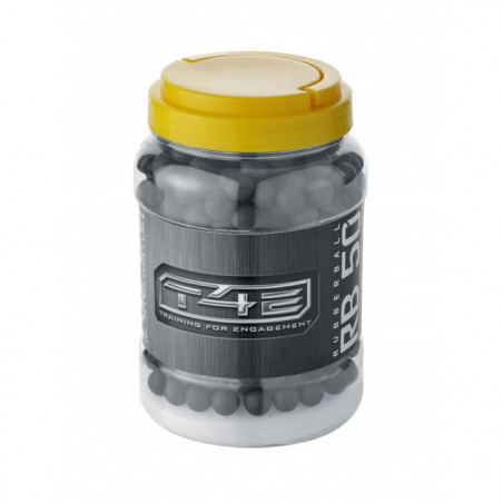 Billes caoutchouc - T4E - cal 50 x500