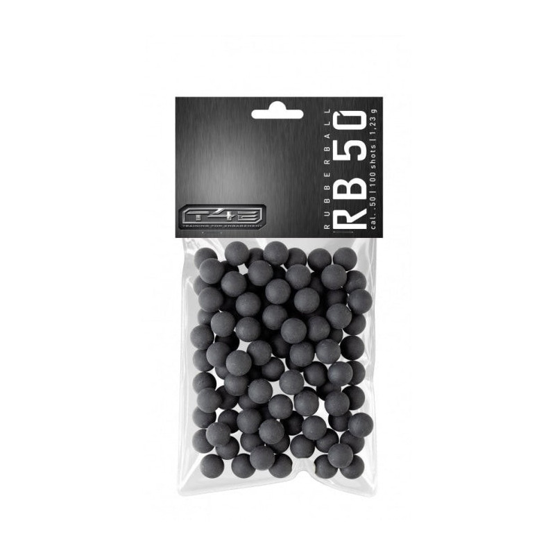 Billes caoutchouc entraînement rb-prac-series - T4E - cal 50 x100