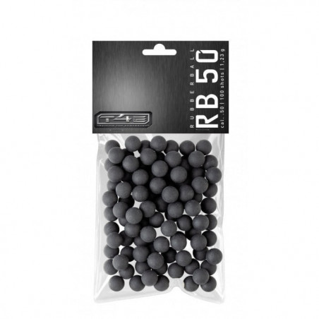 Billes caoutchouc entraînement rb-prac-series - T4E - cal 50 x100