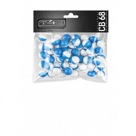 Billes craie blanche T4E cal 68 x50