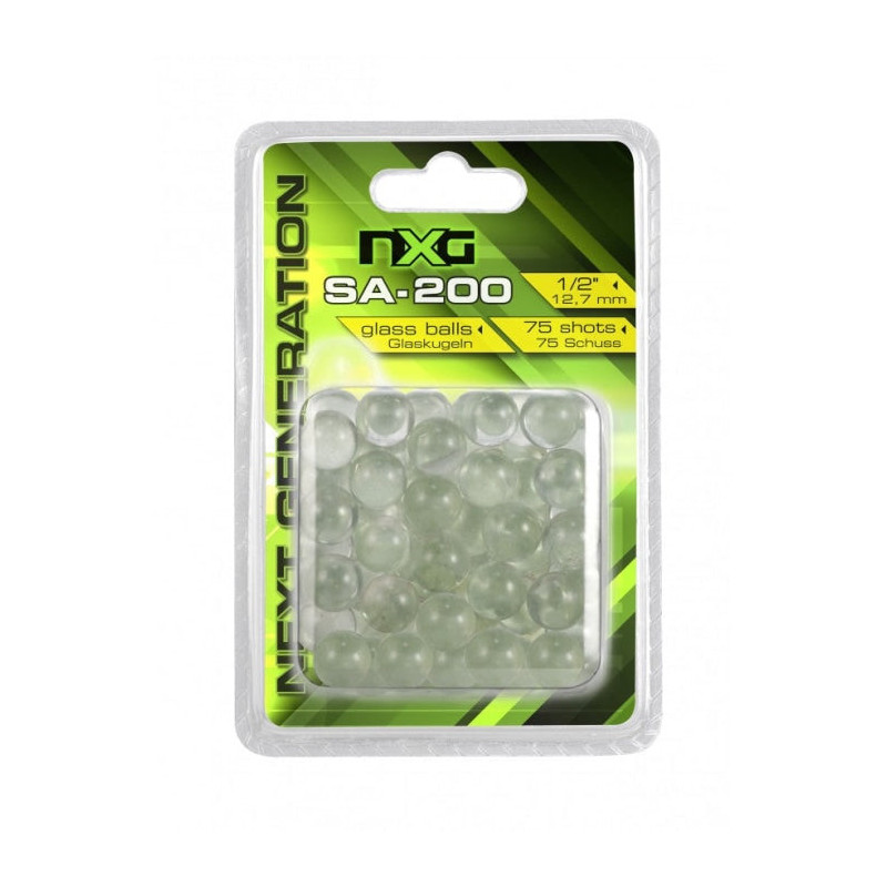 Billes NXG Glass SA-200 - cal.50 par 75