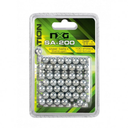 Billes NXG Steel SA-200 6 cal.38 par 100