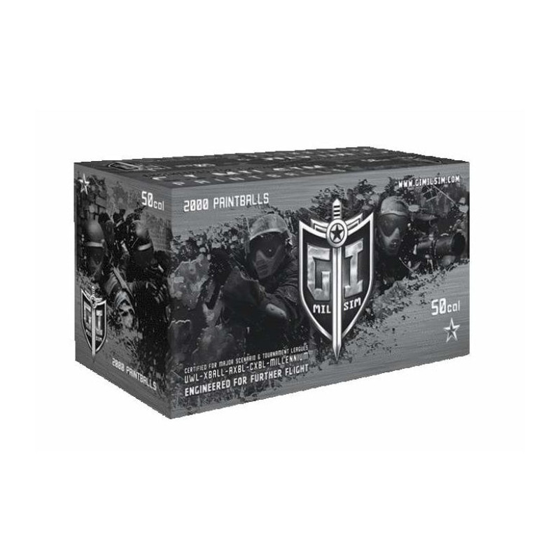 Billes Paintball GI Sportz Cal .50