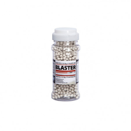 Billes Plastiques ASG 0.13G par 100pcs - Cal. 4.5mm