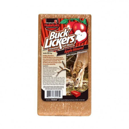 Bloc minéral Buck Lickers - 2 saveurs