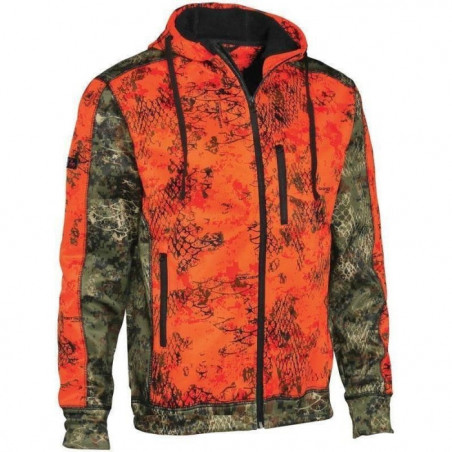 Blouson polaire zippé Verney Carron ProHunt - Snake blaze