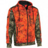 Blouson polaire zippé Verney Carron ProHunt - Snake blaze