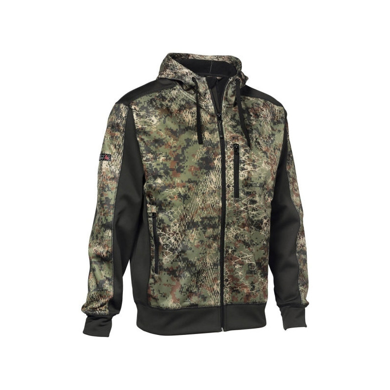 Blouson polaire zippé Verney Carron ProHunt - Snake Forest