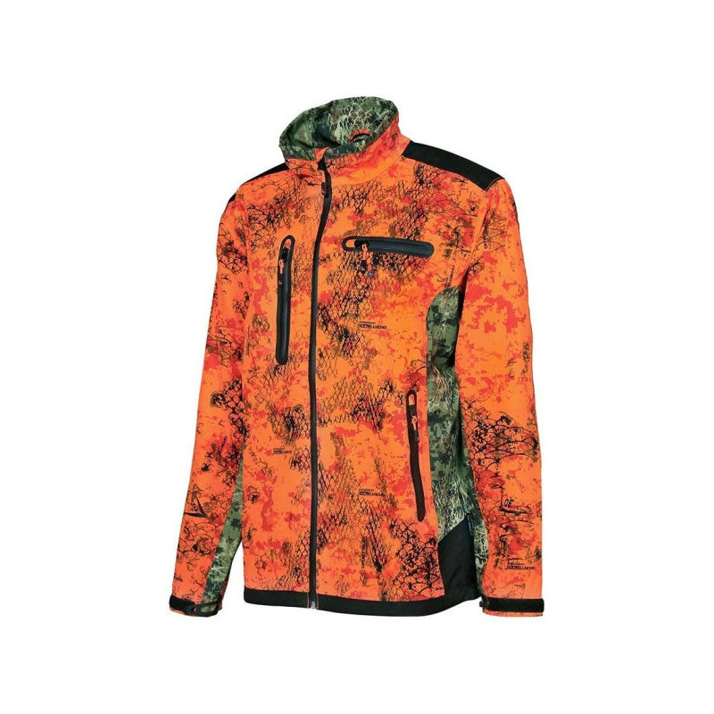 Blouson Softshell Verney Carron ProHunt Snake - Ghost camo snake blaze