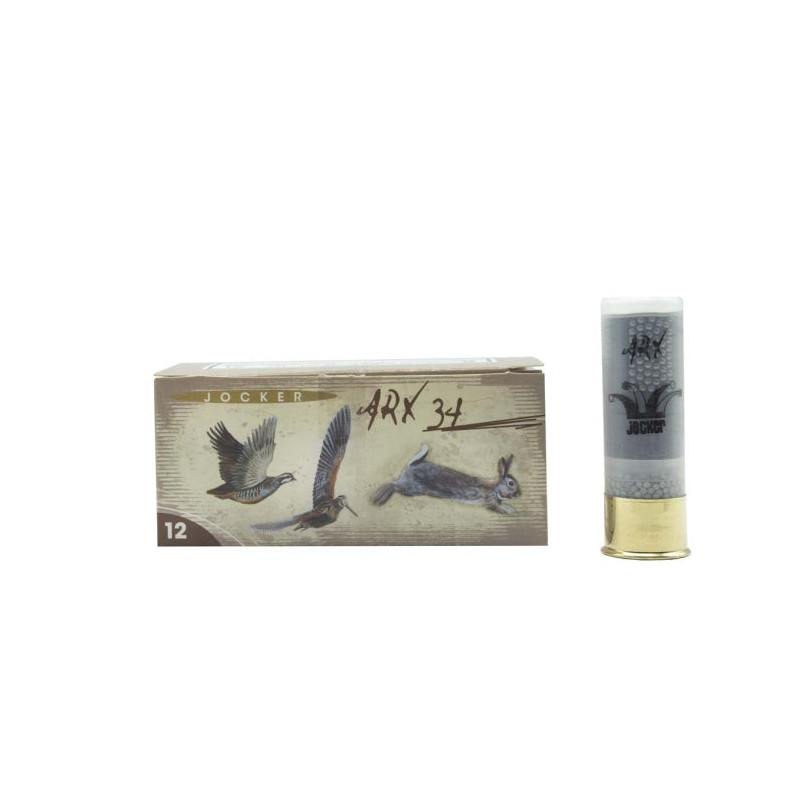 Boite de 10 Cartouches Jocker ARX 34 BG - Cal. 12/70/16