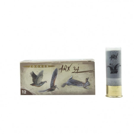 Boite de 10 Cartouches Jocker ARX 34 BG - Cal. 12/70/16